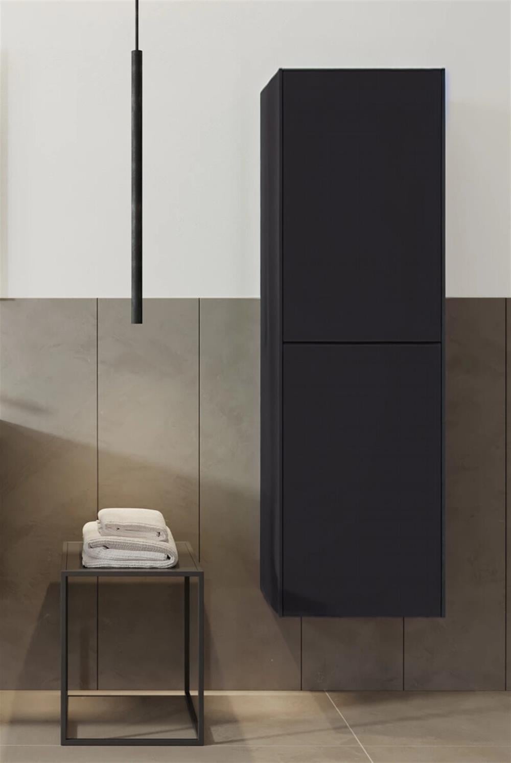 Orka Milano 40 cm Antrasit Banyo Boy Çamaşır DolabıORKA3006032Banyo Boy Dolabı Modelleri 