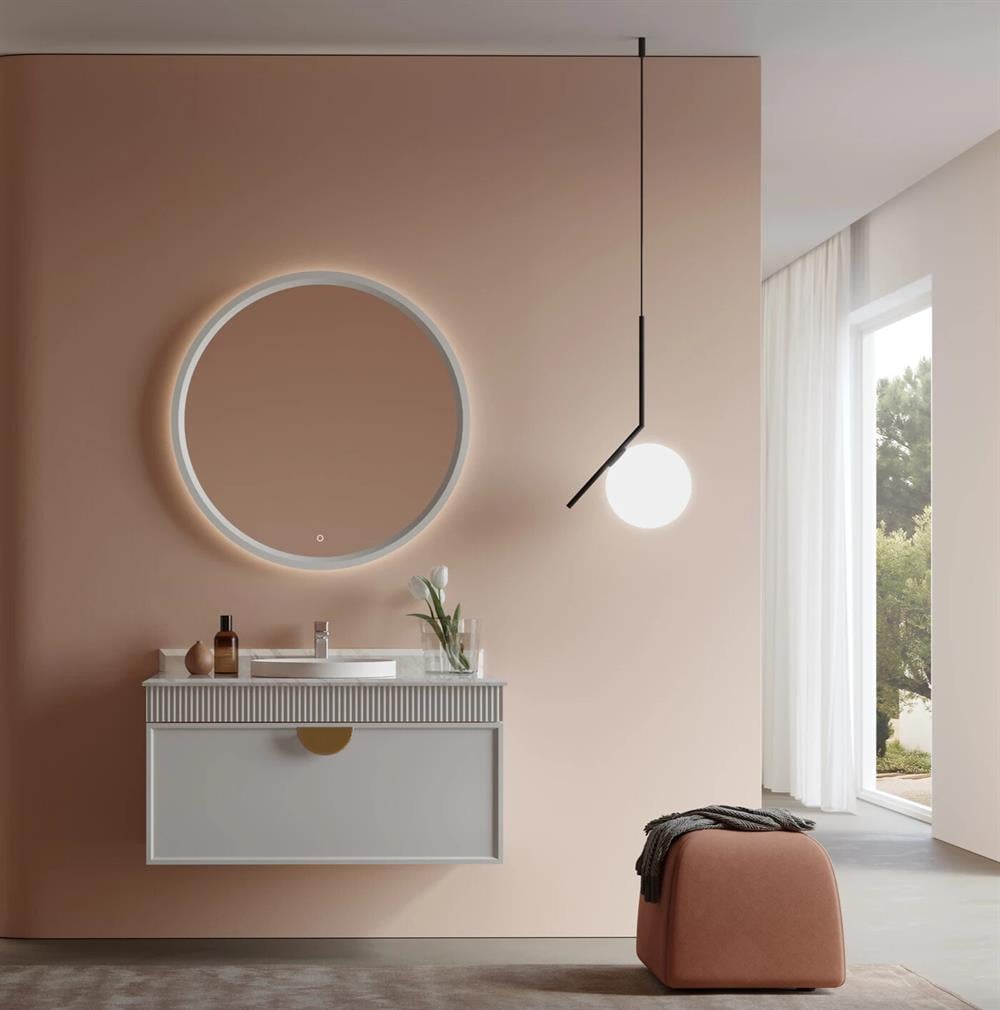 Orka Molino 102 cm Mat Kaşmir Lake Banyo Dolabı TakımıORKA5003399Banyo Dolabı Takımı