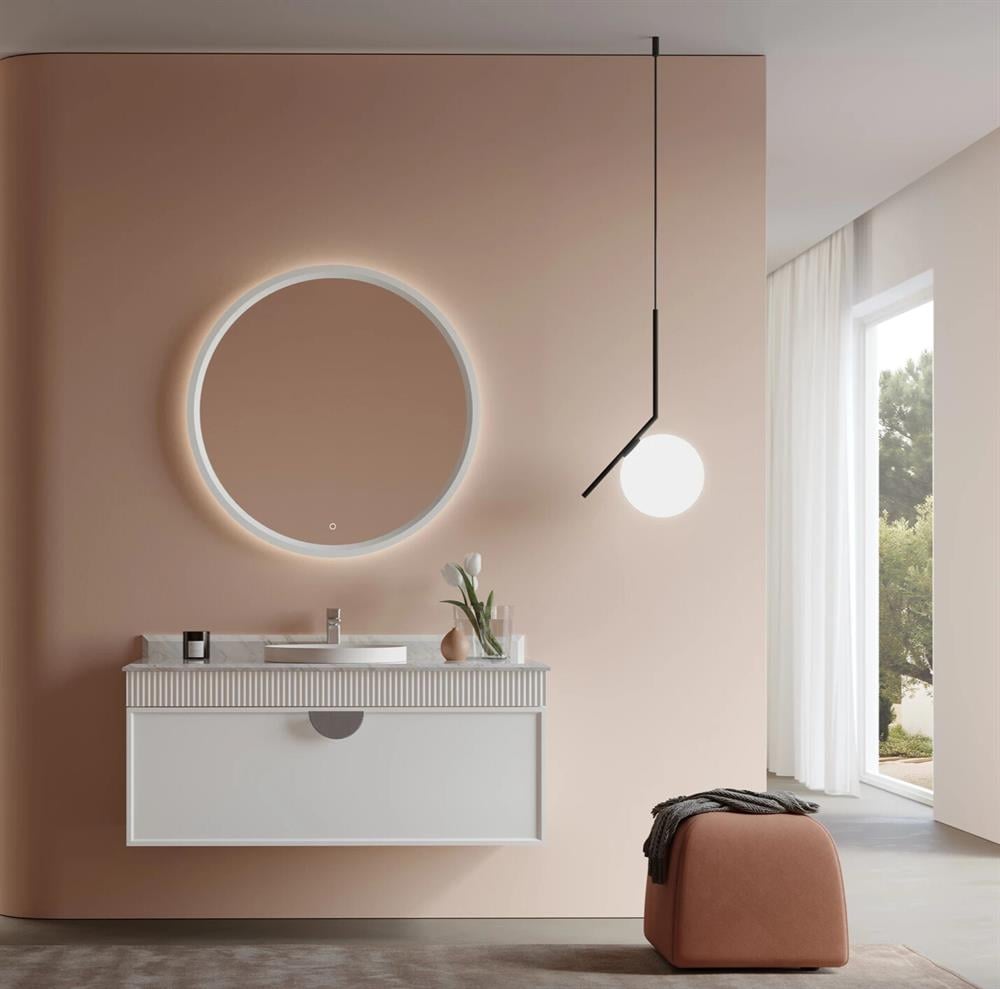Orka Molino 122 cm Mat Beyaz Lake Banyo Dolabı TakımıORKA5004576Banyo Dolabı Takımı