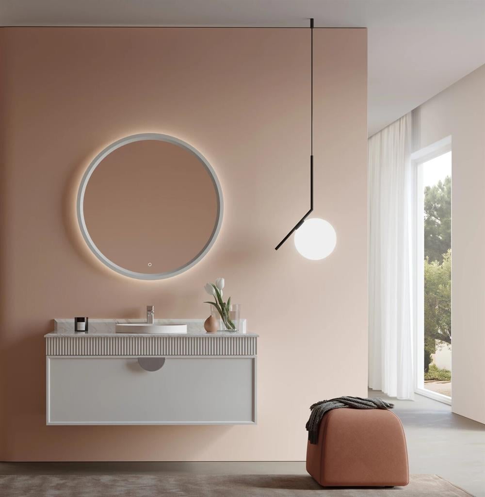 Orka Molino 122 cm Mat Kaşmir Lake Banyo Dolabı TakımıORKA5004243Banyo Dolabı Takımı