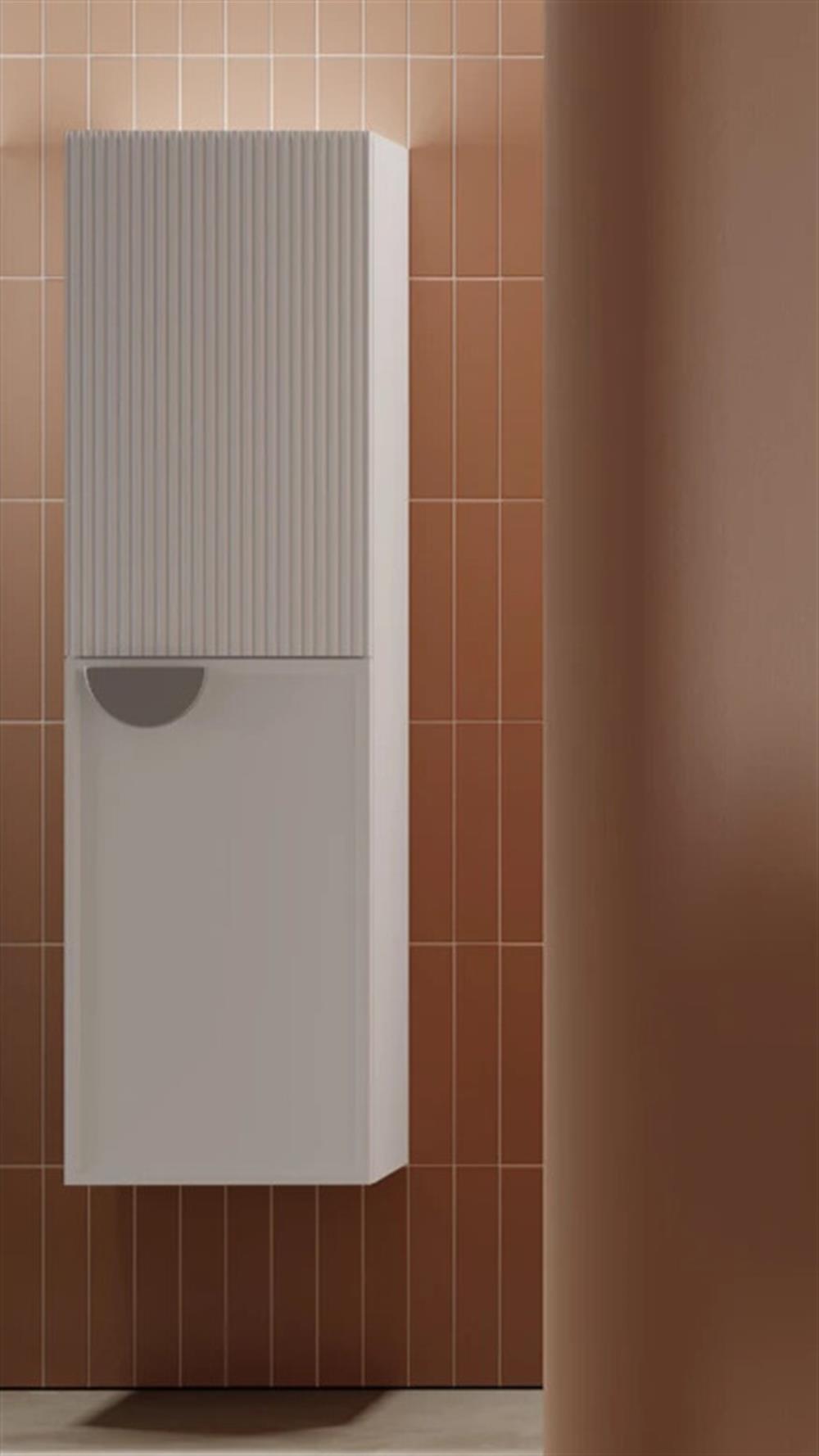 Orka Molino 40 cm Beyaz Banyo Boy Çamaşır DolabıORKA3006292Banyo Boy Dolabı Modelleri 