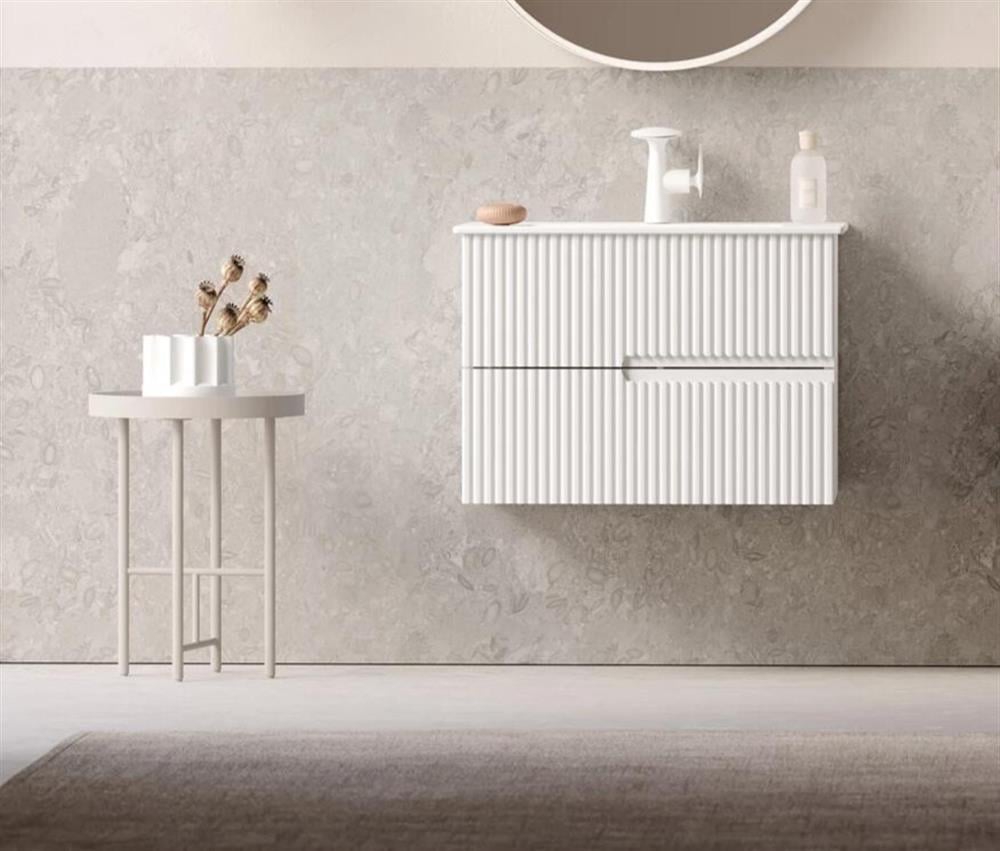 Orka Moonlight 70 cm Beyaz Banyo Dolabı Alt Modül ve LavaboORKA5006112Lavabo Dolabı