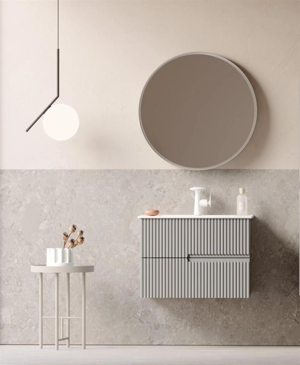 Orka Moonlight 70 cm Mat Vizon Banyo Dolabı TakımıORKA5000438Banyo Dolabı Takımı