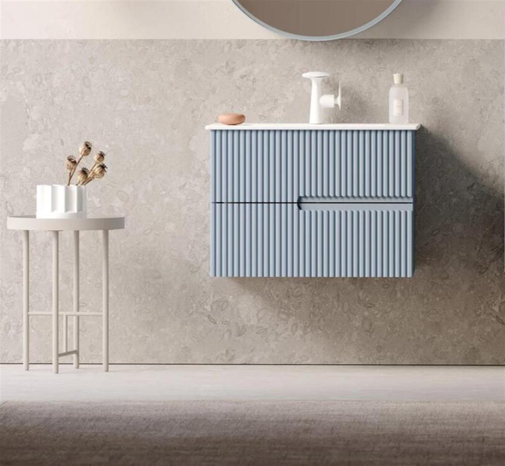 Orka Moonlight 70 cm Mavi Banyo Dolabı Alt Modül ve LavaboORKA5001495Lavabo Dolabı