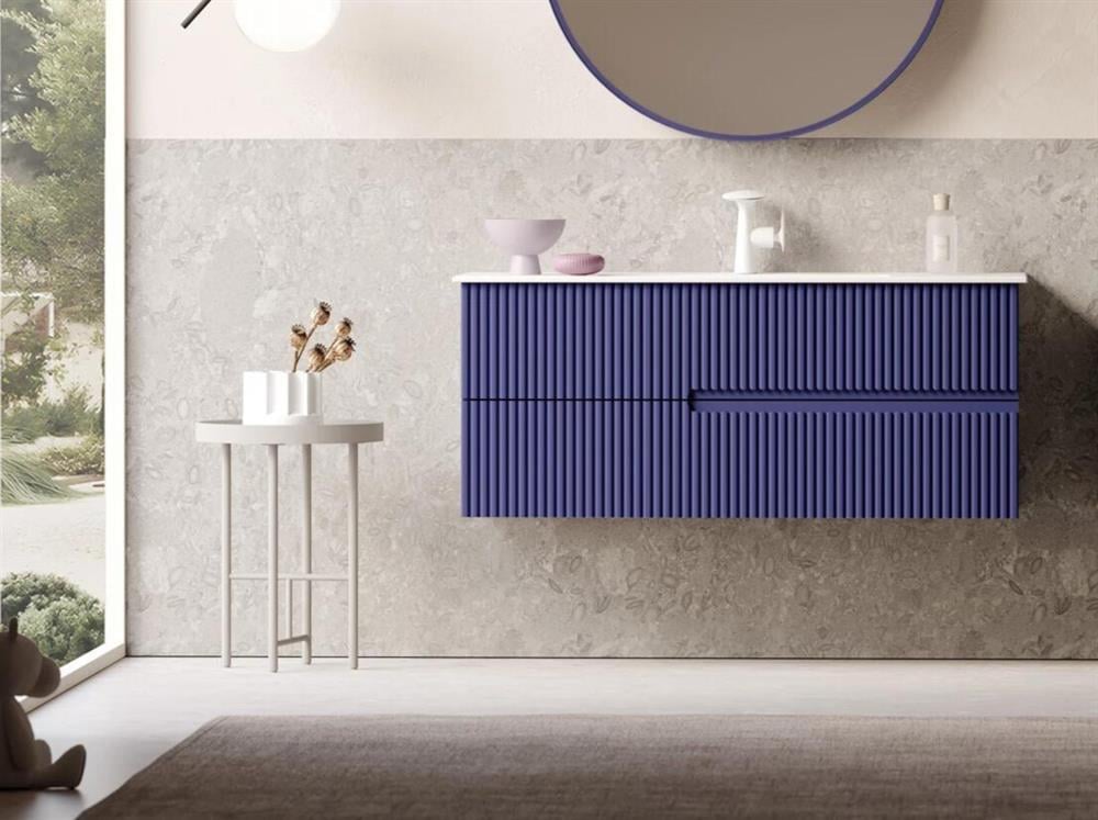 Orka Moonlight 90 cm Lacivert Banyo Dolabı Alt Modül ve LavaboORKA5006057Lavabo Dolabı