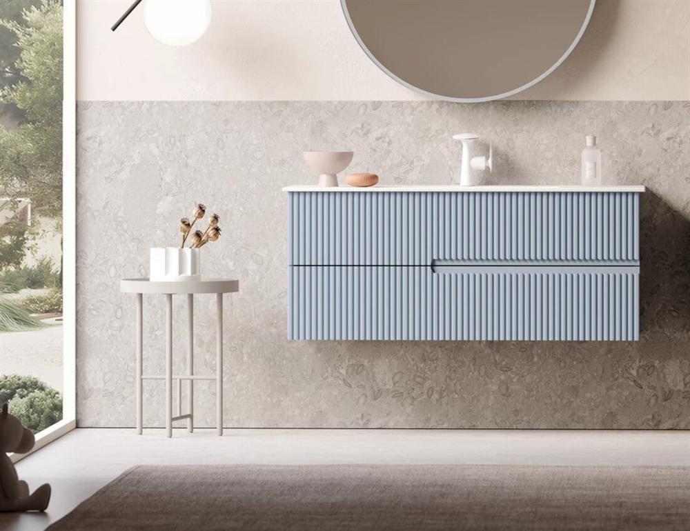Orka Moonlight 90 cm Mavi Banyo Dolabı Alt Modül ve LavaboORKA5006054Lavabo Dolabı