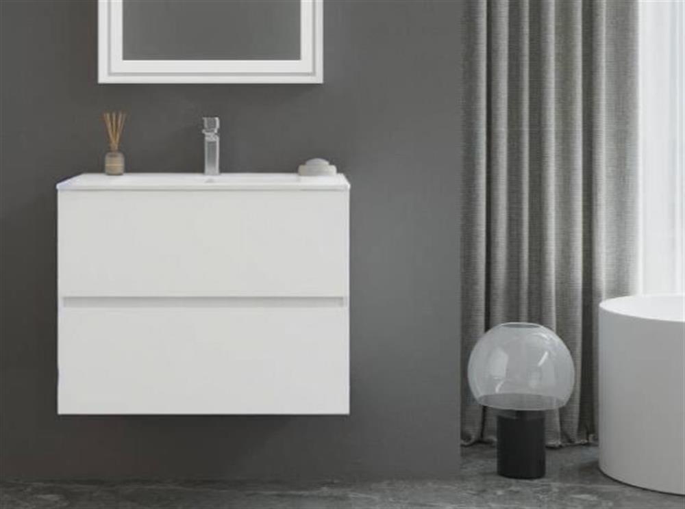 Orka Nest 71 cm Mat Beyaz Banyo Dolabı Alt Modül ve LavaboORKA5001614Lavabo Dolabı