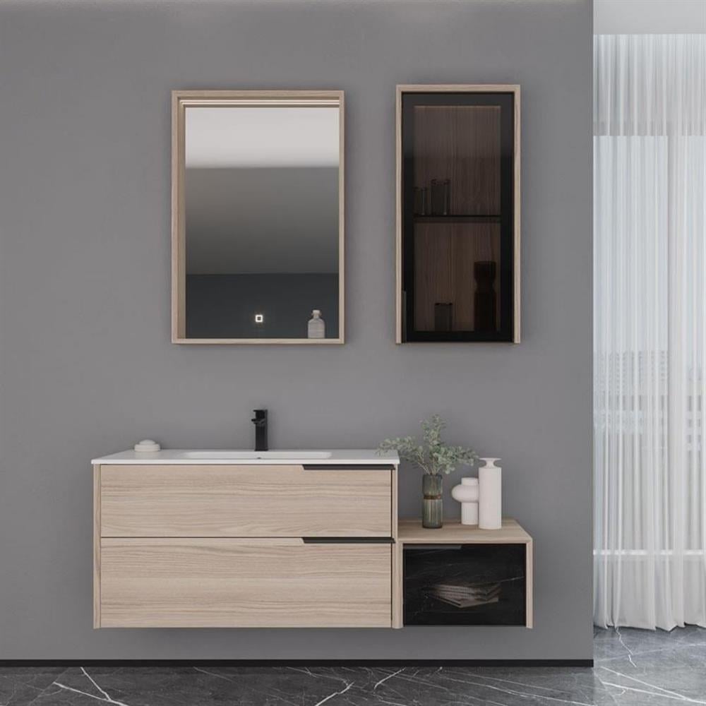Orka Noventa 120 cm Cordoba Banyo Dolabı TakımıORKA5005050Banyo Dolabı Takımı