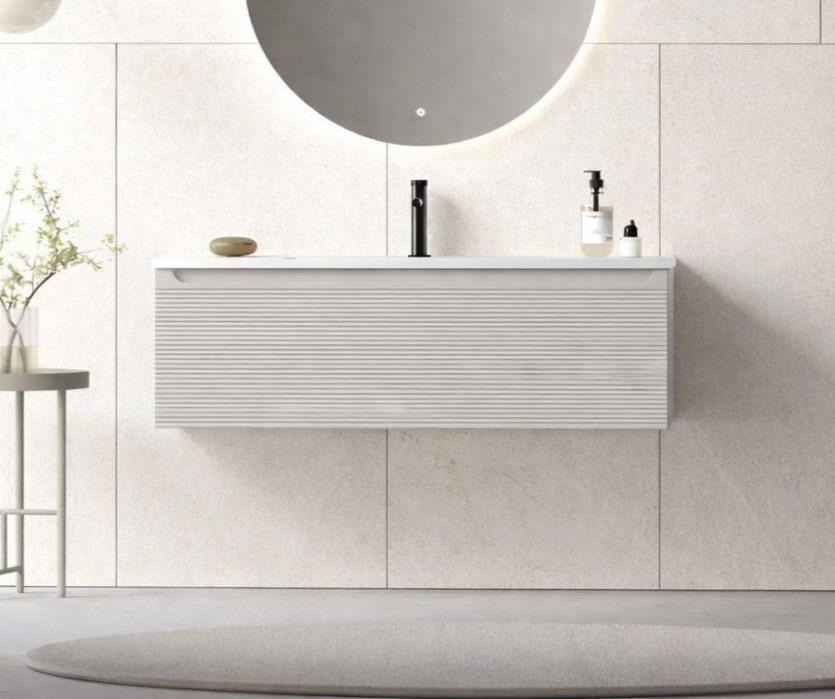 Orka Olbia 100 cm Mat Kaşmir Banyo Dolabı Alt Modül ve Lavabo , 5006681ORKA5006681Lavabo Dolabı