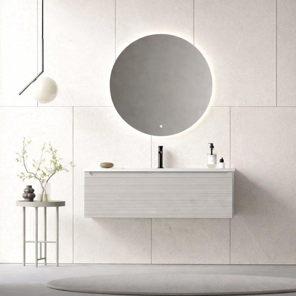 Orka Olbia 100 cm Mat Kaşmir Banyo Dolabı Takımı , 5006690ORKA5006690Banyo Dolabı Takımı