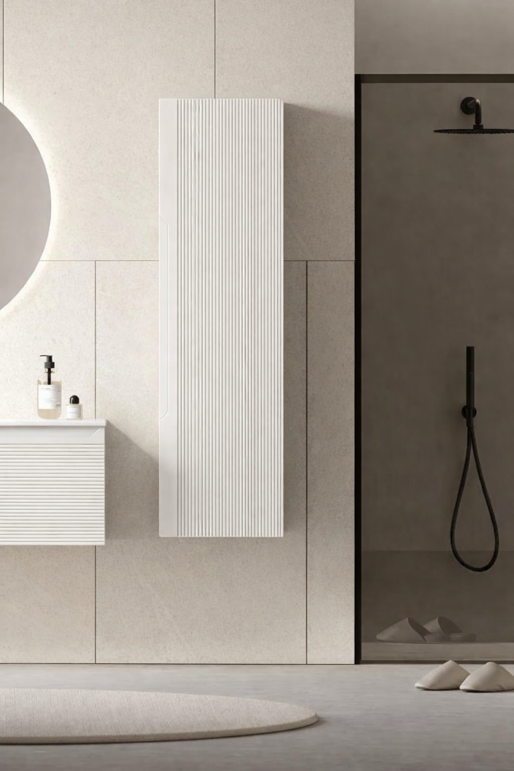 Orka Olbia 40 cm Boy Dolabı Mat Beyaz , 3008775ORKA3008775Banyo Boy Dolabı Modelleri 