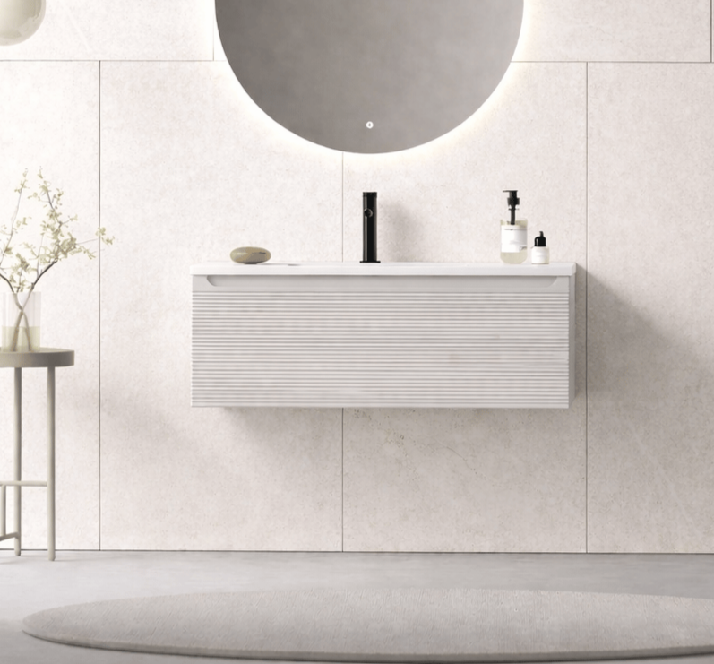 Orka Olbia 80 cm Mat Kaşmir Banyo Dolabı Alt Modül ve Lavabo , 5006678ORKA5006678Lavabo Dolabı