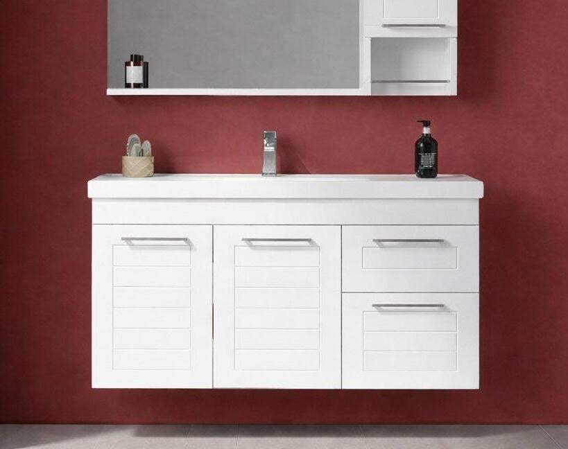 Orka Perge 100 cm Beyaz Banyo Dolabı Alt Modül ve Lavabo, 5001742ORKA5001742Lavabo Dolabı