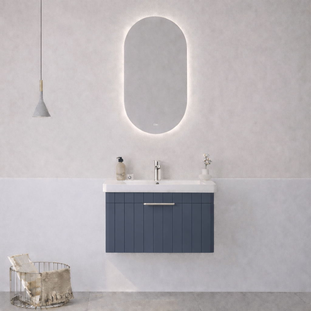Orka Procıda 60 Cm Mat Antrasit / Krom Banyo Dolap TakımıORKA5007230Banyo Dolabı Takımı