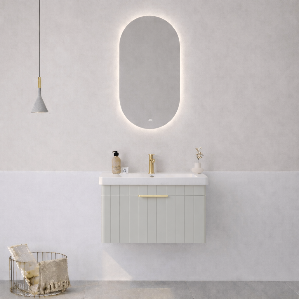 Orka Procıda 60 Cm Mat Kaşmir / Altın Banyo Dolap TakımıORKA5007227Banyo Dolabı Takımı