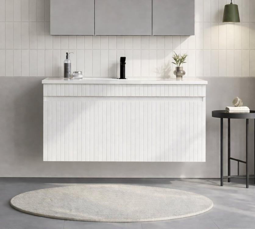 Orka Tivoli 100 cm Mat Beyaz Banyo Dolabı Alt Modül ve Lavabo , 5008672ORKA5008672Lavabo Dolabı