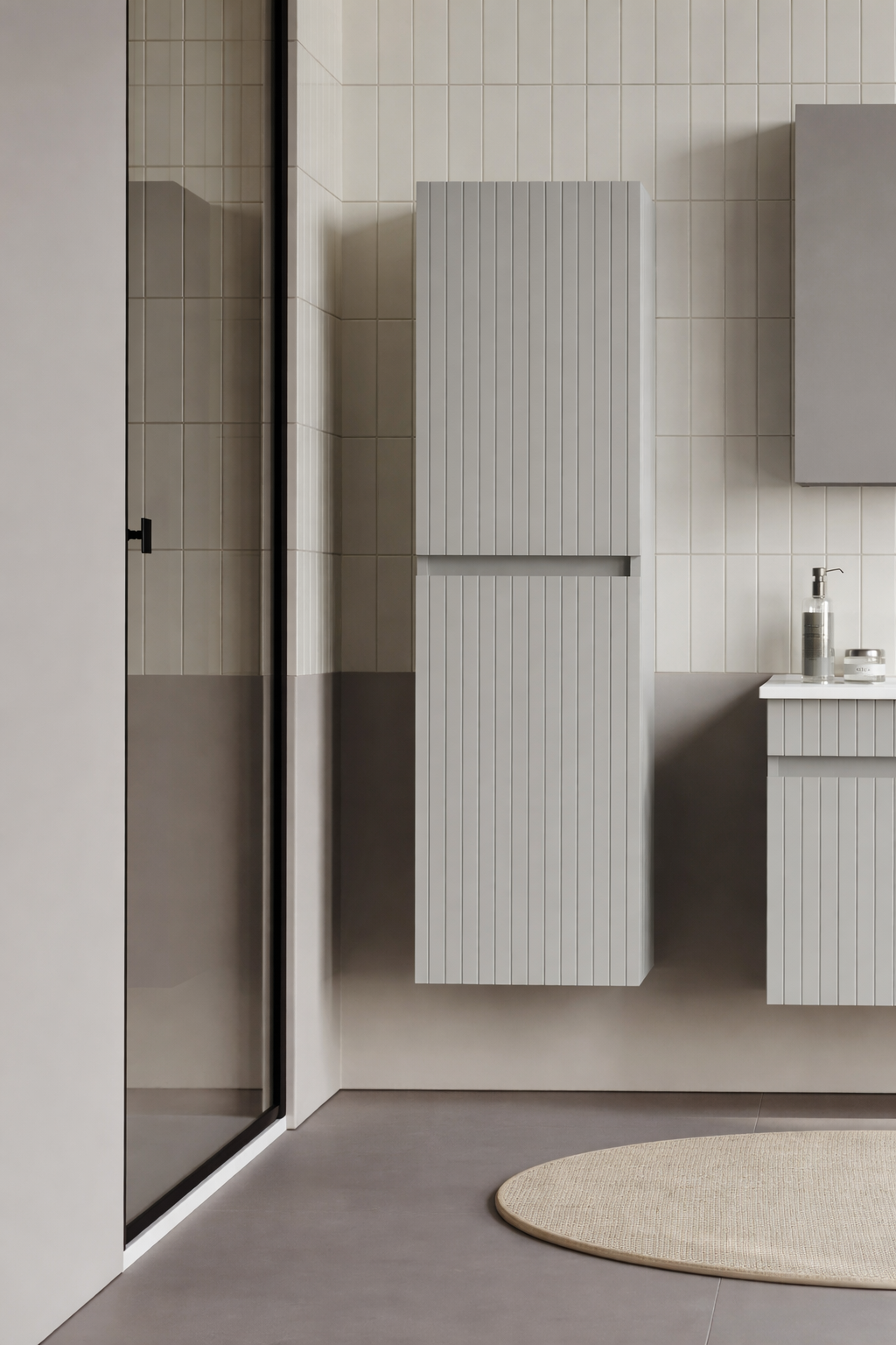 Orka Tivoli 40 cm Boy Dolabı Mat Kaşmir , 3010302ORKA3010302Banyo Boy Dolabı Modelleri 