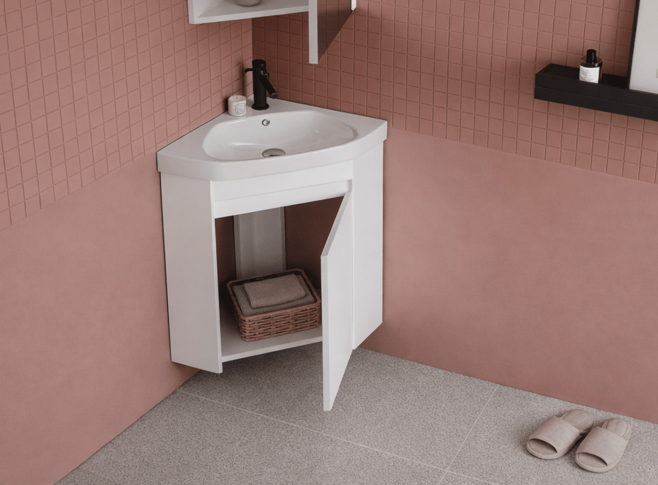 Orka Zag 45 cm, Mat Beyaz, Banyo Dolabı Alt Modül ve LavaboORKA5001886Lavabo Dolabı