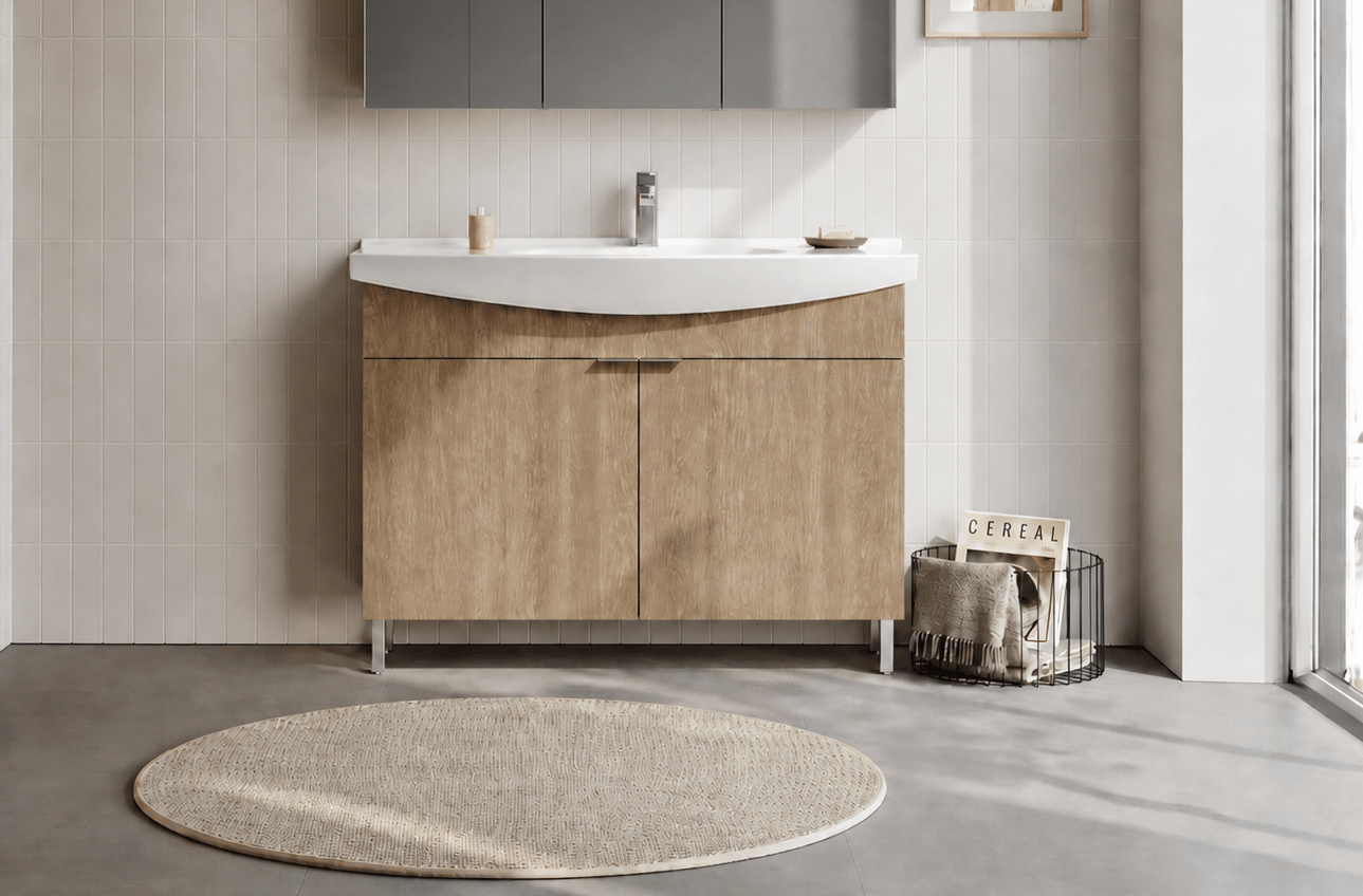 PURUS 100 ALT+LVB AYAKLI BUDVAORKA5008451Lavabo Dolabı