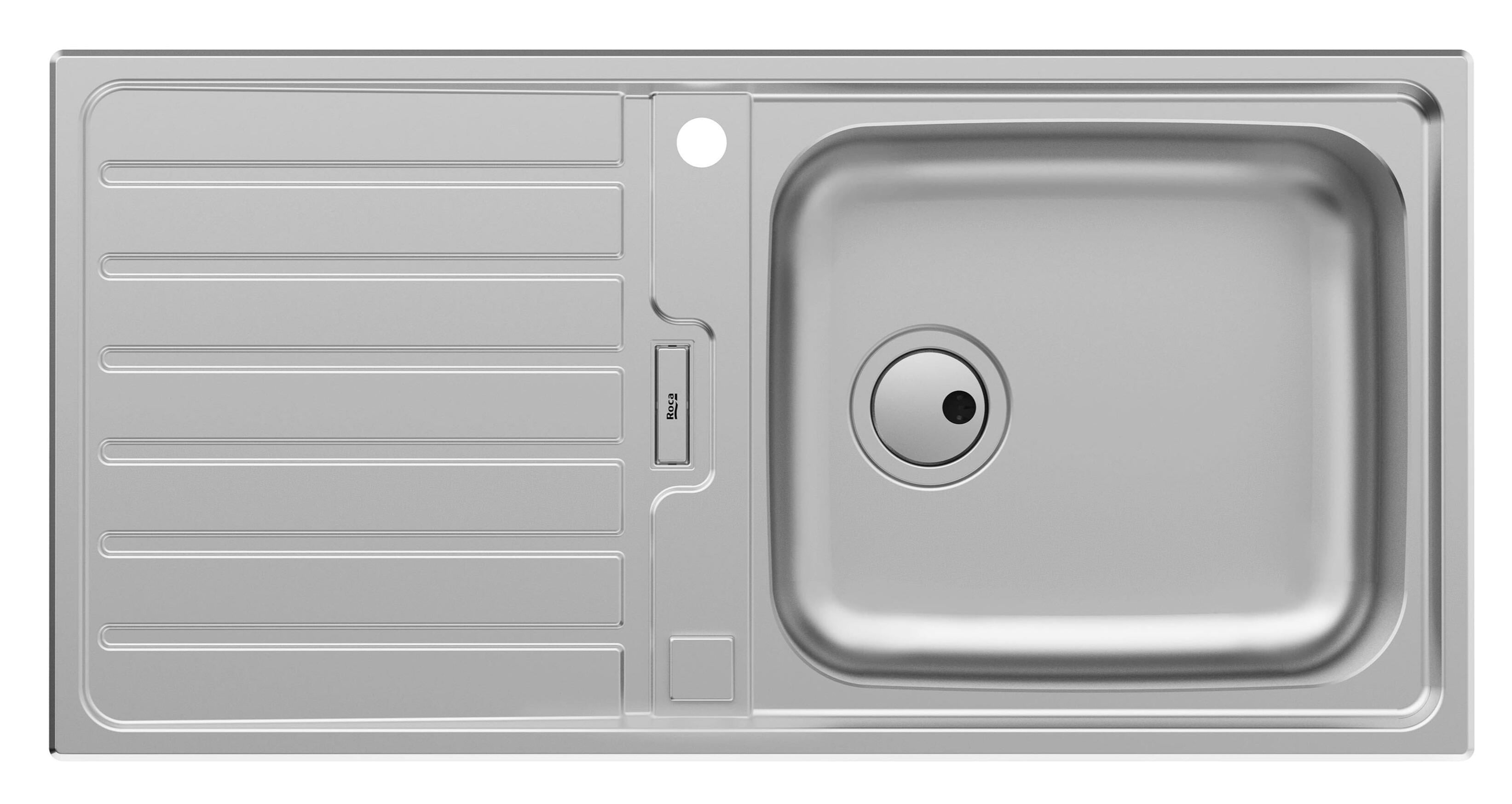 Roca Eviye, Siena, Tek Gözlü, Paslanmaz, 1000X500Mm A870KC1000RocaA870KC1000Tezgah Üstü Lavabo Modelleri ve Fiyatları | Banyo Dizayn