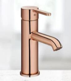 ROCA Lavabo Batarya, Carelia, PVD Everlux, Rose Gold, A5A328ARGKRocaA5A328ARGKLavabo Bataryaları