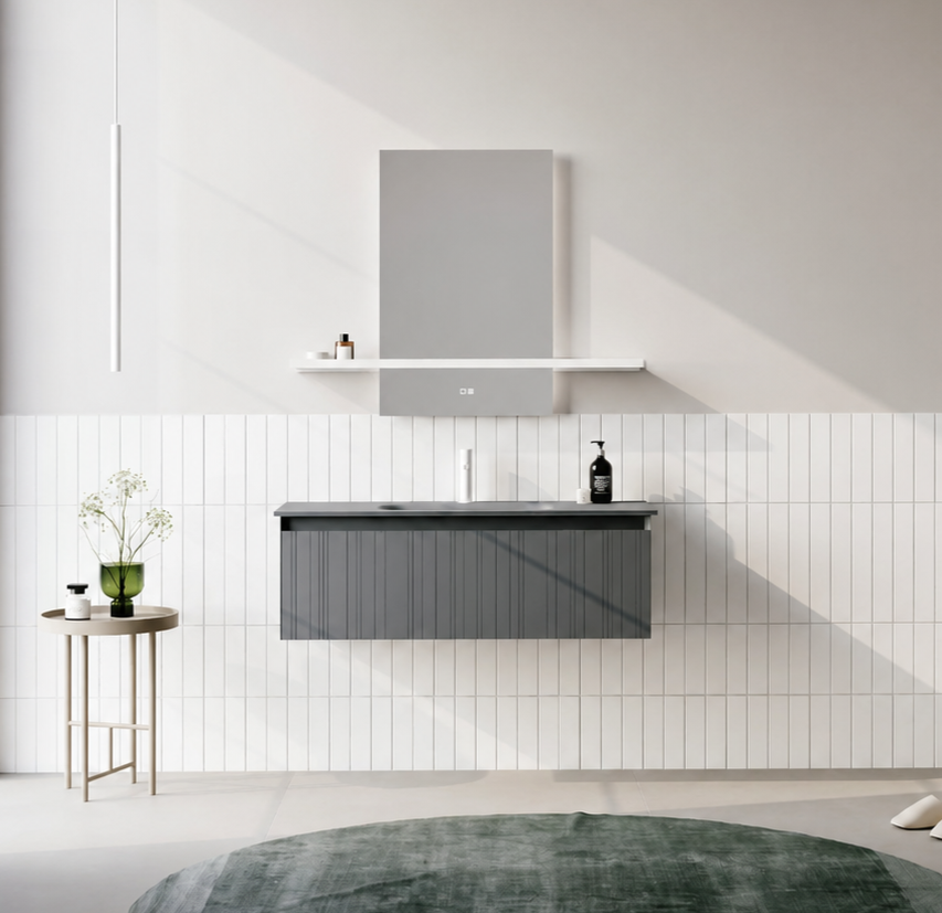 SALINA 120 TKMM.ANTRASITORKA5007421Banyo Dolabı Takımı