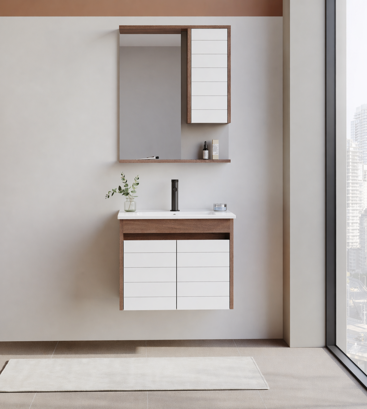 SERRA V2 65 TKM NAVARO-M.BYZORKA5007554Banyo Dolabı Takımı