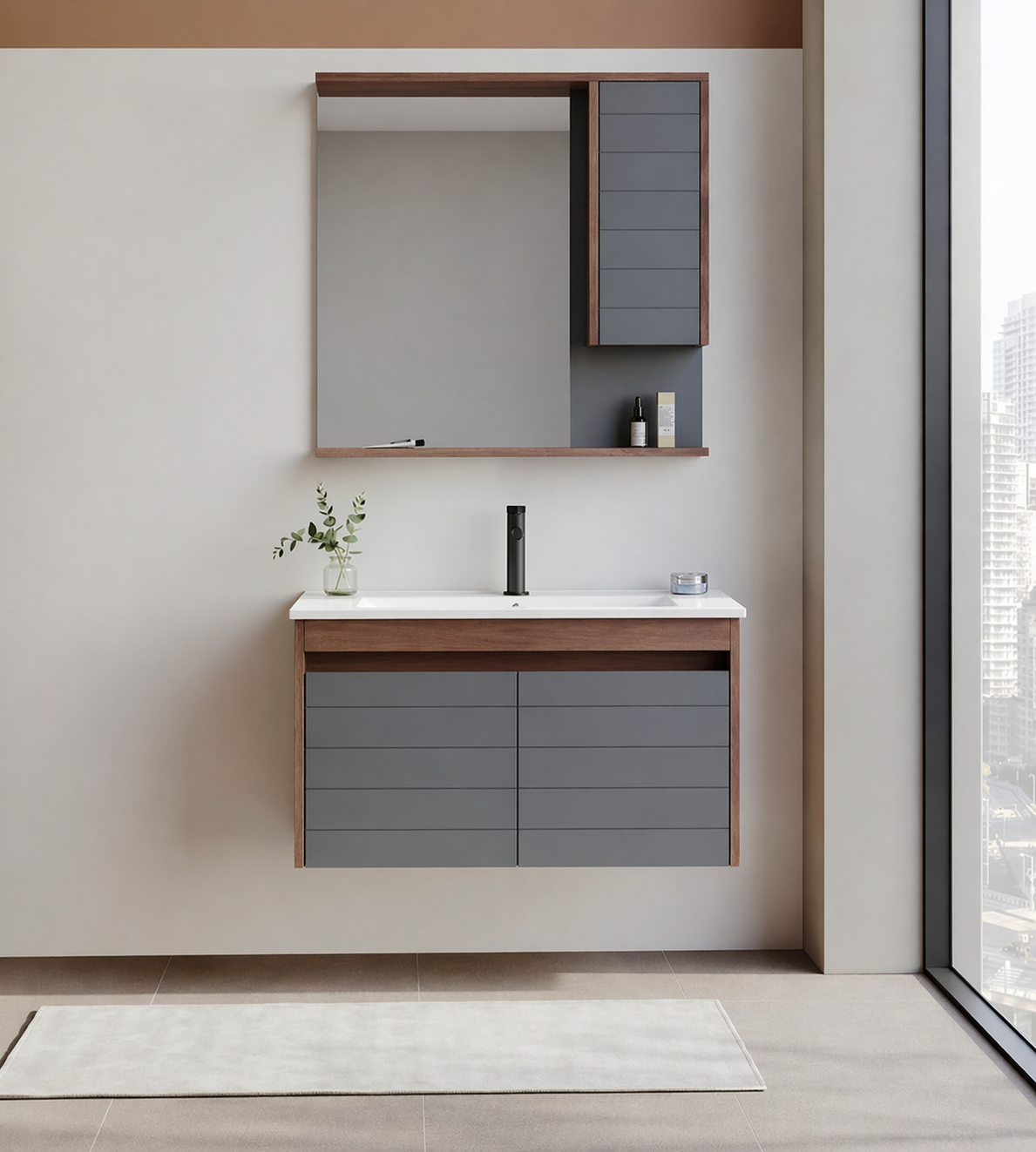 SERRA V2 85 TKM NAVARO-M.ANTORKA5007561Banyo Dolabı Takımı