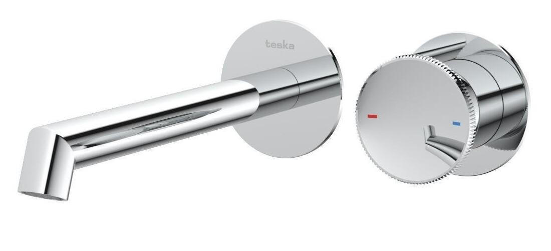 Teska Lavabo Bataryası, Arte, Ankastre, Krom, E5506TeskaE5506Lavabo Bataryaları