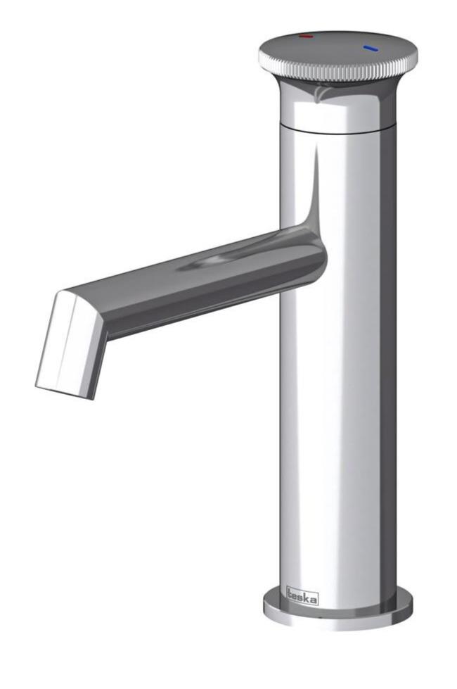 Teska Lavabo Bataryası, Arte Leo S, Krom, E5516TeskaE5516Lavabo Bataryaları