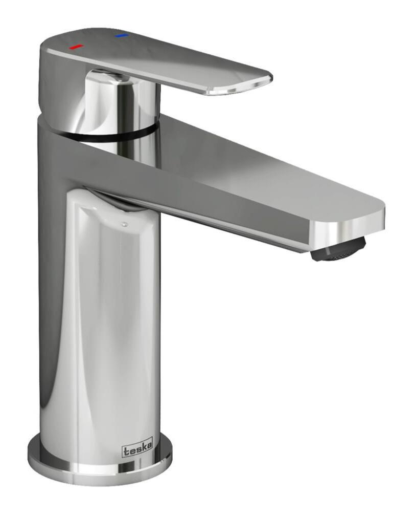 Teska Lavabo Bataryası, Quars, Krom, E5616TeskaE5616Lavabo Bataryaları