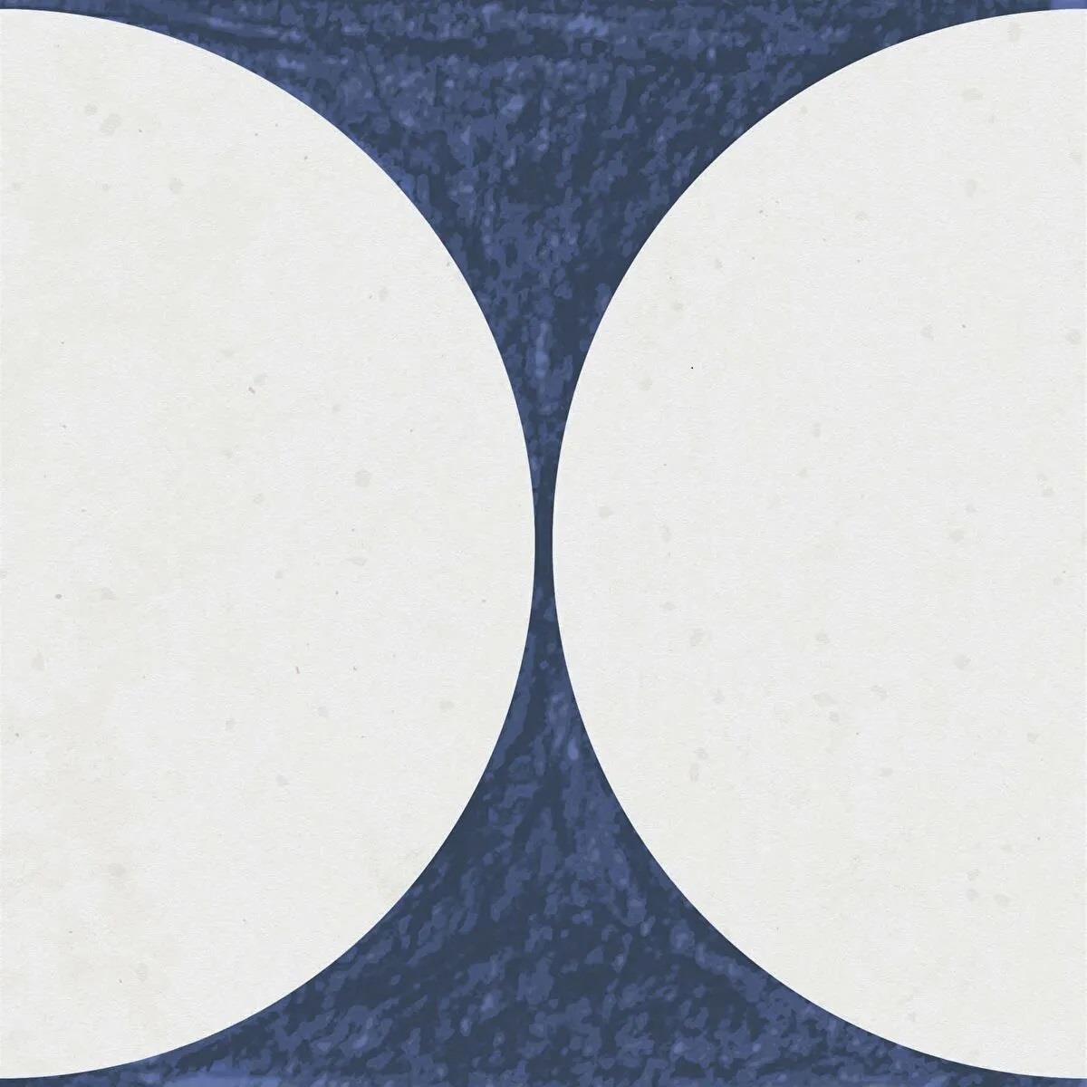 Vitra 15X15 Karo Atelier 01 Royal Mavi Daire Mat Nr K95080600001VTE0VitrAK95080600001VTE0Karo Seramik