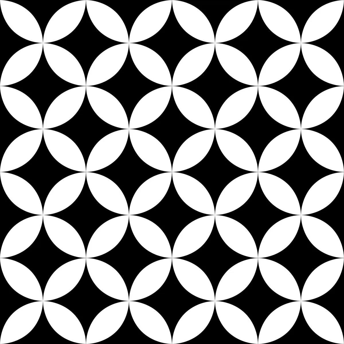 Vitra 15X15 Karo Retromix Siyah Beyaz Daire Negatif Small (0,25 M2 Fiyatı) K94855100001VTE0VitrAK94855100001VTE0Karo Seramik