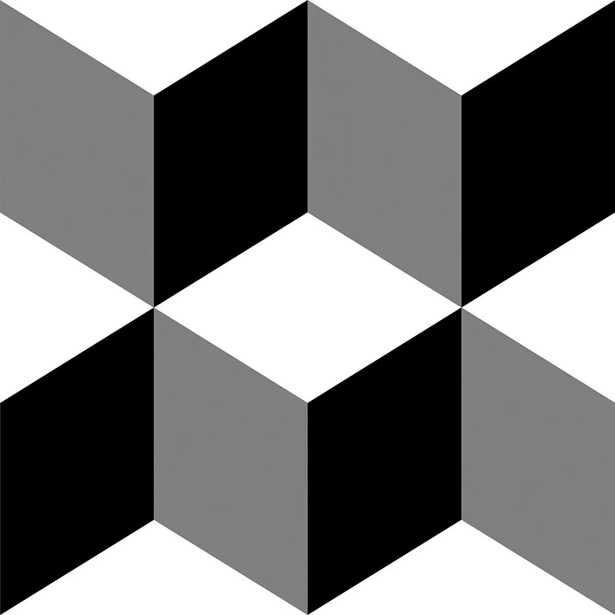 Vitra 15X15 Karo Retromix Soğuk Küp Medium (0,25 M2 Fiyatı) K94843900001VTE0VitrAK94843900001VTE0Karo Seramik