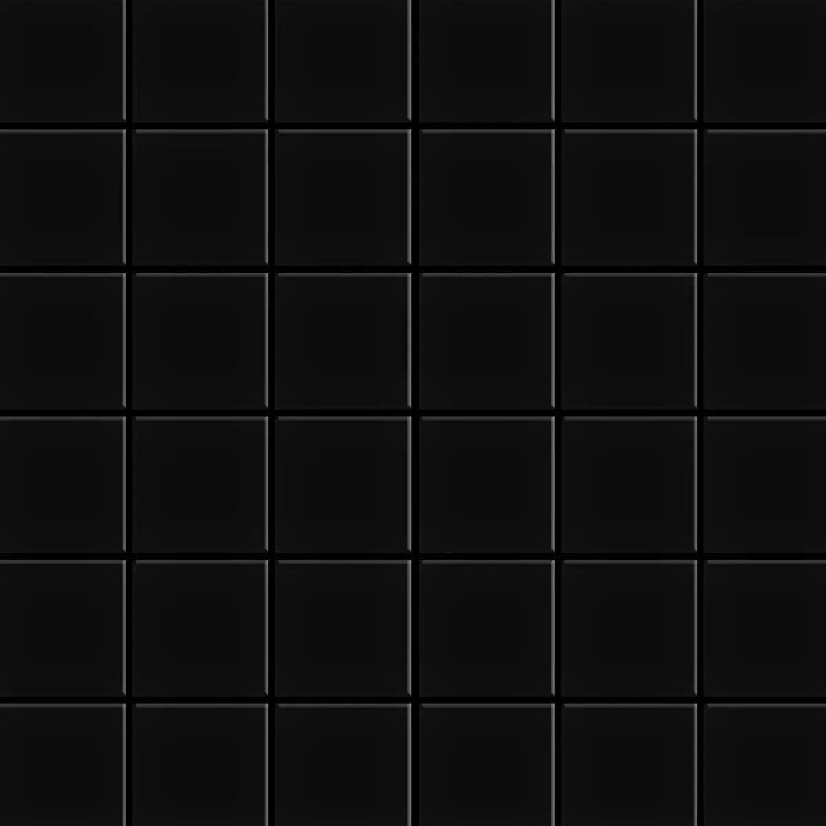 Vitra 5X5 Karo Miniworx Ral 0001500 Siyah Mozaik Parlak K50565480001VTE0VitrAK50565480001VTE0Karo Seramik