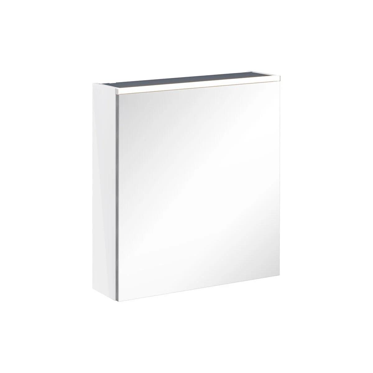 Vitra Core Dolaplı Ayna Üstten Aydınlatmalı (Sağ), 60 Cm, Parlak Beyaz 67579VitrA67579Ayna Ve Dolaplı Aynalar