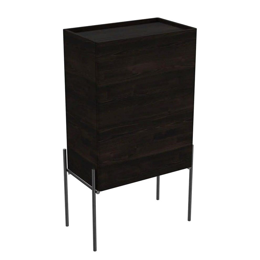 Vitra Equal Orta Ünite, 45 Cm, Karaağaç (Sağ) 64119VitrA64119Yan Ünite