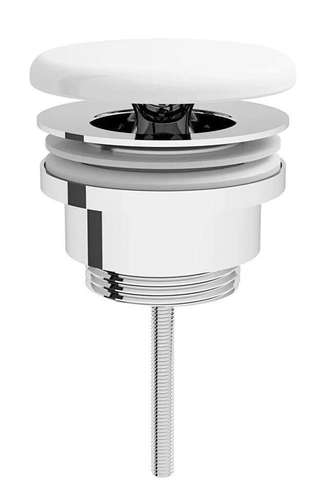 Vitra Frame Yuvarlak Seramik Lavabo Süzgeci (Universal-Sabit), Beyaz, 6392L003-0159VitrA6392L003-0159Lavabo Tamamlayıcı Ürünler