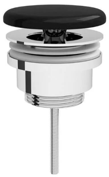 Vitra Frame Yuvarlak Seramik Lavabo Süzgeci (Universal-Sabit), Mat Siyah, 6392L483-0159 VitrA6392L483-0159Lavabo Tamamlayıcı Ürünler