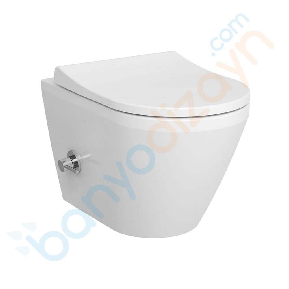 Vitra Integra Rim-ex Kanalsız ve Entegre Ara Musluklu Asma Klozet, 7041B003-1584 VitrA7041B003-1584Asma Klozet Modelleri, Çeşitleri & Fiyatları | Banyo Dizayn 