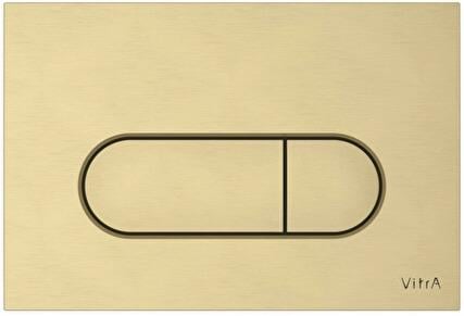 Vitra Kumanda Paneli, Root Round, Fırçalı Altın, 740-2225VitrA740-2225Kumanda Paneli