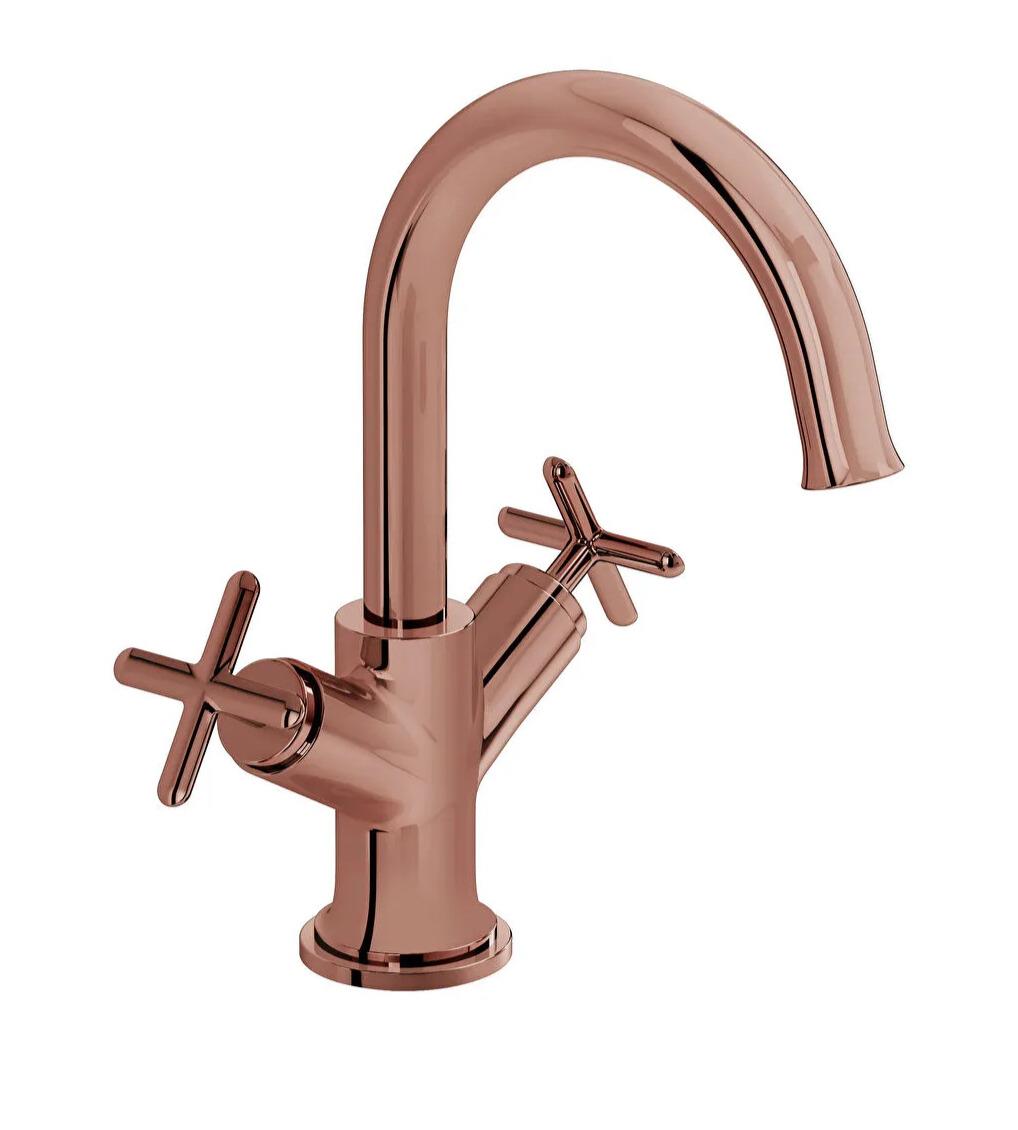 Vitra Lavabo Bataryası, Origin Classic, (Çift Kumandalı) Soft Bakır, A4288429VitrAA4288429Lavabo Bataryaları