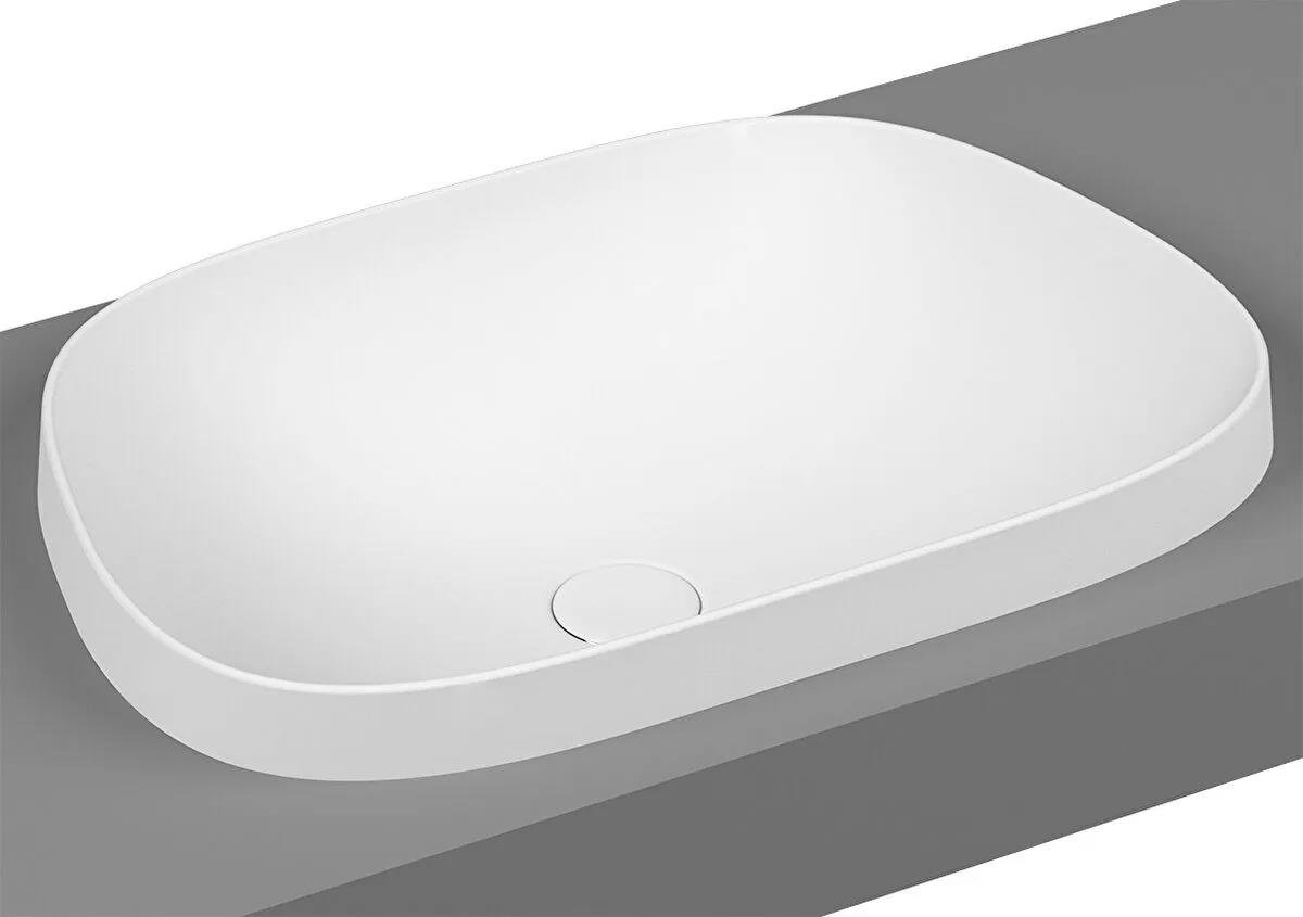 Vitra Lavabo, Frame, Tezgah Üstü, TV, 58 cm, Mat Beyaz, 5653B401-0016VitrA5653B401-0016Tezgah Üstü Lavabo Modelleri ve Fiyatları | Banyo Dizayn