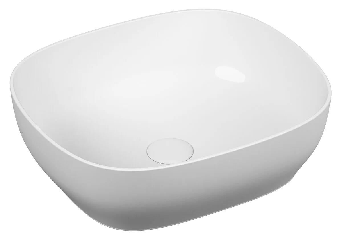 Vitra Lavabo, Outline, Kare, Çanak, 48 cm, Beyaz, 5994B403-0016  (sadece istanbul teslimat için uygundur )VitrA5994B403-0016Çanak Lavabo