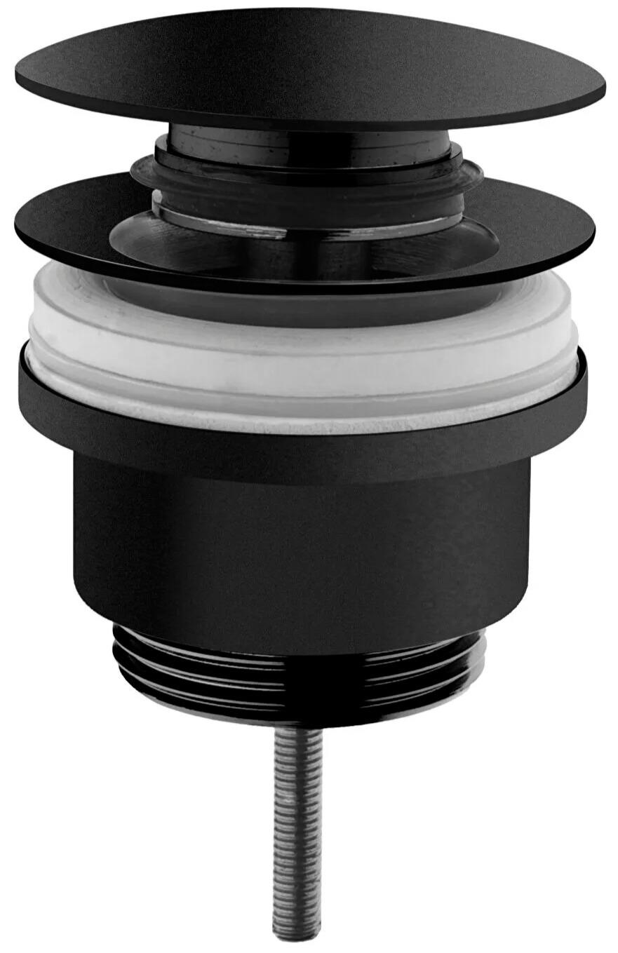 Vitra Lavabo Süzgeci, Origin, Yuvarlak (Universal-Basmalı Aç-Kapa) Mat Siyah, A4514936WTCVitrAA4514936WTCLavabo Tamamlayıcı Ürünler