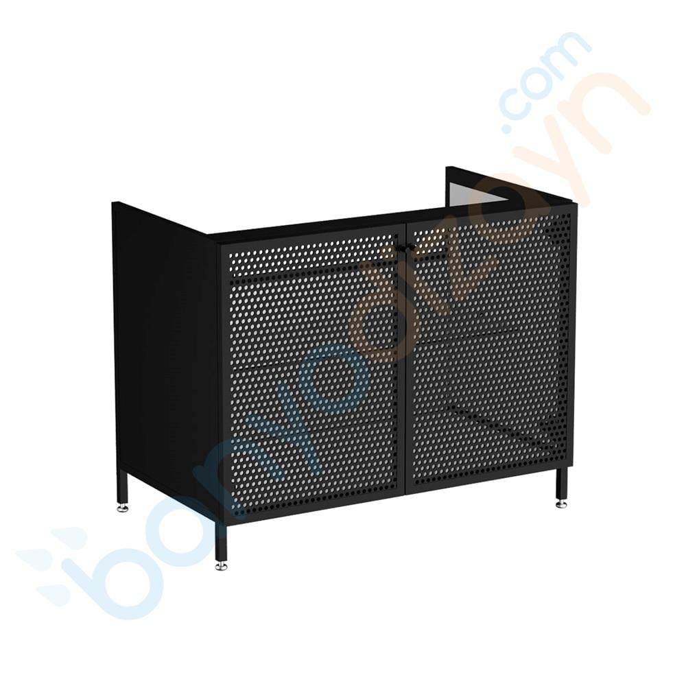 Vitra Liquid Lavabo Dolabı, Metal Hasır Kapaklı, 66742 VitrA66742Lavabo Dolabı
