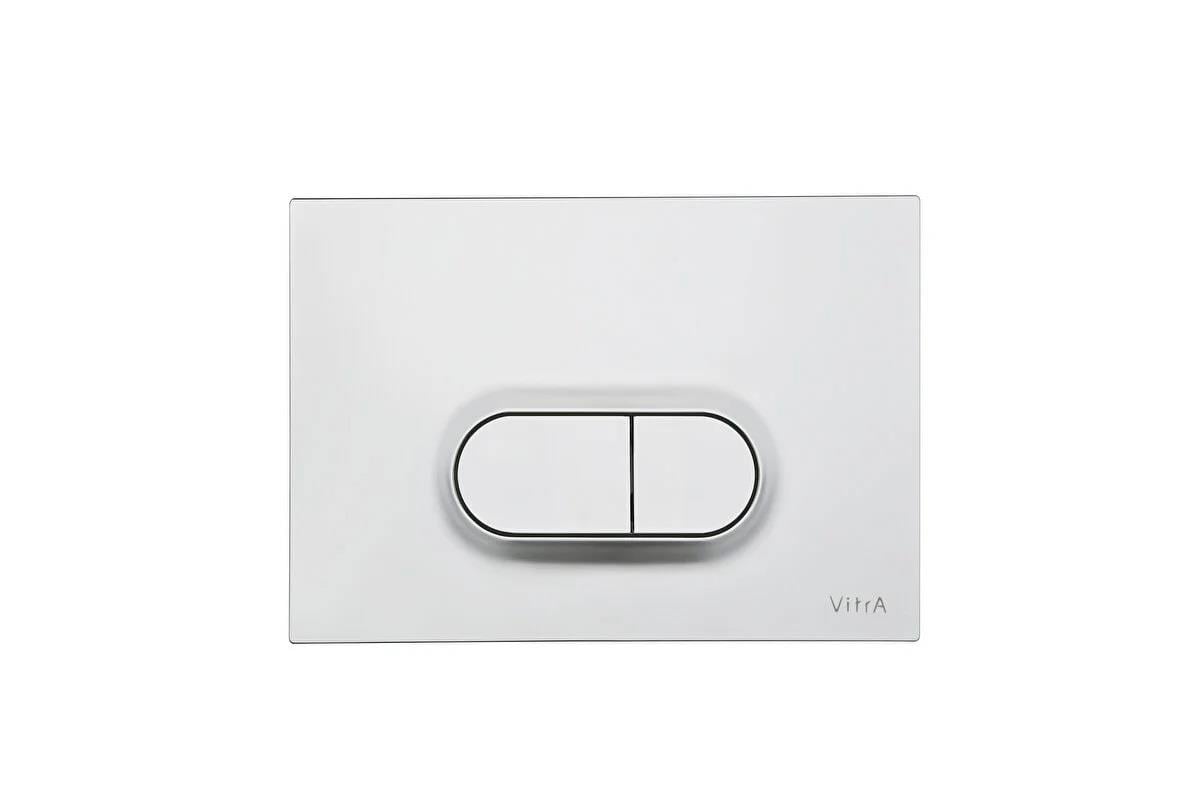 Vitra Loop O Kumanda Paneli, Mat Krom 740-0585VitrA740-0585Kumanda Paneli