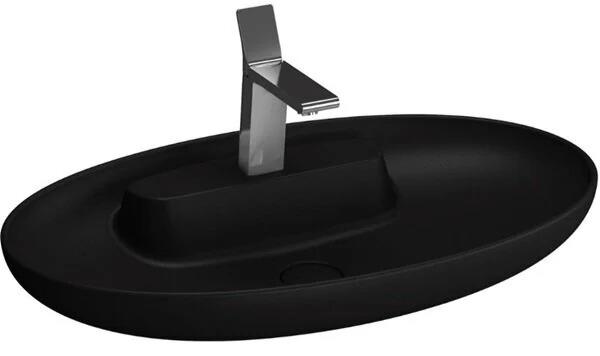Vitra Memoria Dikdörtgen Çanak Lavabo, 75 cm, Mat Siyah, 5881B483-0041VitrA5881B483-0041Çanak Lavabo