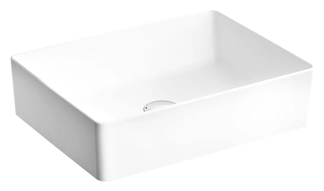 Vitra Nuo Dikdörtgen Çanak Lavabo, 50 cm, 7436B003-0016  (sadece istanbul teslimat için uygundur )VitrA7436B003-0016Çanak Lavabo