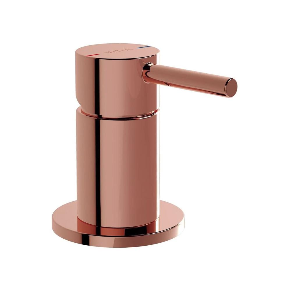 Vitra Origin Ankastre Lavabo Bataryası Tezgahtan Kontrol, Bakır A4268226VitrAA4268226Lavabo Bataryaları